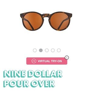Brand new Goodr “Nine Dollar Pour Over” sunglasses